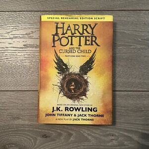 Harry Potter and the Cursed Child Parts 1 and 2 Hardcover Special Edition Book